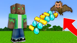 Me Convertí en Mobs para Trollear a mi Amigo en Minecraft