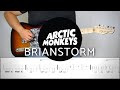 ARCTIC MONKEYS - BRIANSTORM | Guitar Cover Tutorial (FREE TAB)