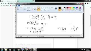 First and Last Digit || FLOW004 || Beginners || Codechef || Problem solving.