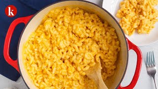 4-Ingredient Mac and Cheese Recipe (No Roux/No Flour)