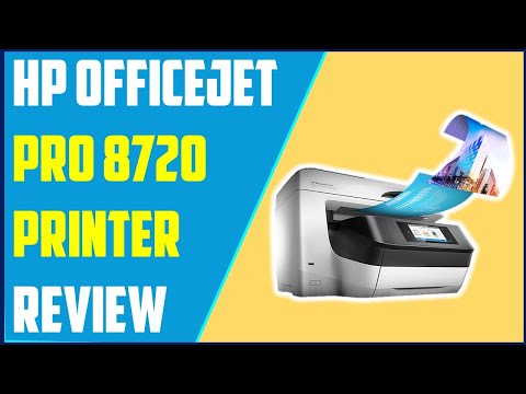 HP OfficeJet Pro 8720 All-in-One Printer Review: A Compact Business Printer