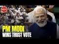 PM Modi Wins No-Trust Vote As Opposition Walks Out