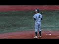 13　東都二部三部入れ替え戦　東京農業大対大正大　谷川　昌希投手 陽川　尚将選手守備