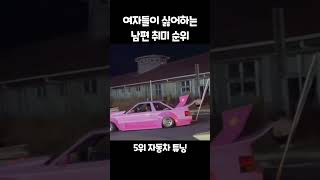 여자들이 싫어하는 남편 취미 순위