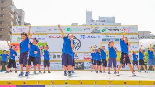 [4K] あさひ ～チーム横井・津島～　うらじゃ 2019　下石井公園演舞場 (中央)