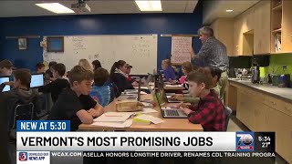 Vermont's most-promising jobs list released