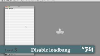 Did You Know #29: Disable Loadbang and Loadmess