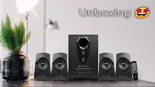 Zebronics Feel 4.1 Bluetooth multimedia  Home Theatre unboxing Vansh Arora