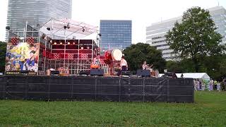 Japanese drum performance at Hamarikyu Oedo Culture Art Festival 2019 [RAW VIDEO]