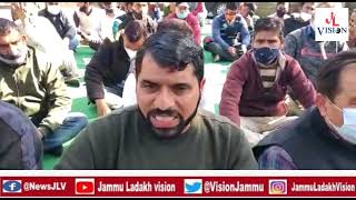 Protest Staged by Excise Department Jammu