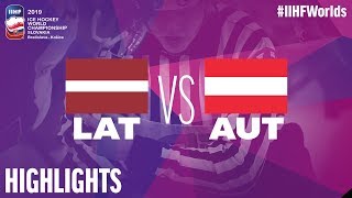 Latvia vs. Austria | Highlights | 2019 IIHF Ice Hockey World Championship