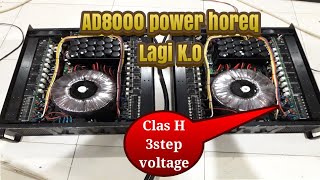 Power horeq AD 8000 protekk clip _Mosfet rusakk jebluk