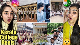 Pakistani Reaction On KERALA Boys & Girls College Life Malayalam Trending Reels | Part 2