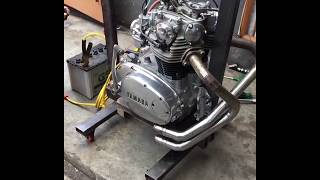 XS 650 ENGINE (Platina) Test Sound