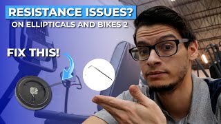 Fix Resistance Issues on Recumbent Bike or Elliptical | Replace External Brake Cable!!