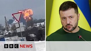 Ukraine calls for investigation after deadly plane crash in Russia | BBC News