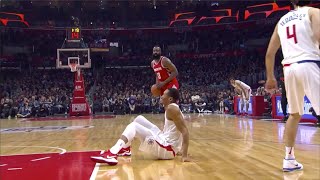 James Harden Ankle Breaker vs. Wesley Johnson [2.28.18] | Houston Rockets