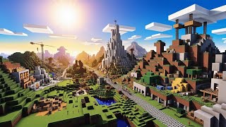 بناء فندق الى القرويين #ماين_كرافت #minecraft عائلة روبو Robo.  اشتركو بل قناة 🌻🌻🌻🌻🐥🐥🐥🐥