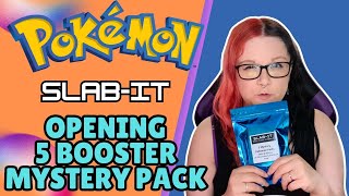 OPENING MYSTERY POKEMON BOOSTER PACKS BY SLAB-IT