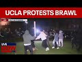 WATCH: Brawl breaks out at UCLA Gaza war protest | LiveNOW from FOX