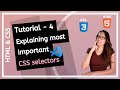 HTML & CSS (2025) - Types of CSS selectors (selectors you must know) - Beginner course