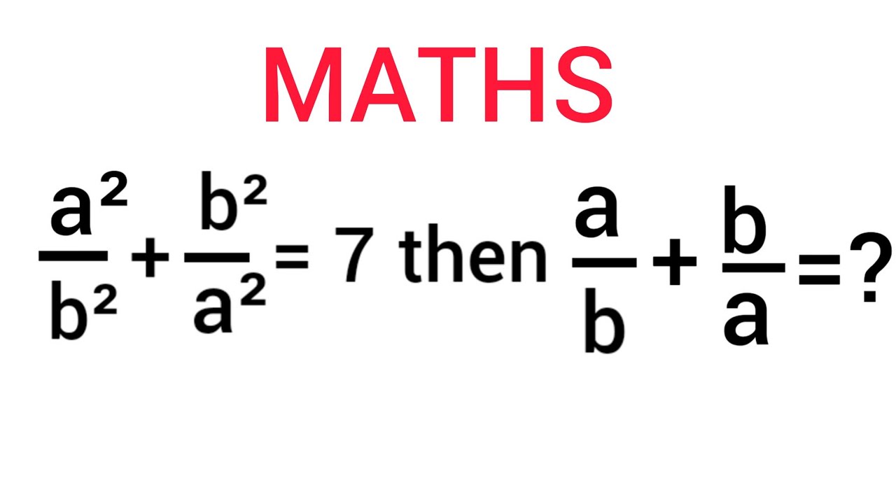 Easy Maths Problem Youtube