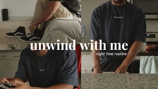 unwind with me | easy night routine, gaming, dinner, gratitude journal