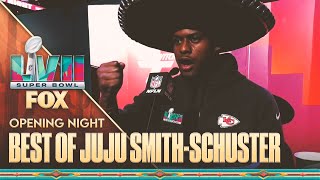 Chiefs' JuJu Smith-Schuster's best moments from Opening Night of the Super Bowl | NFL on FOX