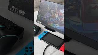 Nintendo Switch on a Portable Monitor