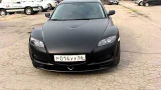 Mazda RX8 - черная матовая