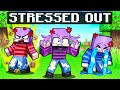 Friend is STRESSED in Minecraft!