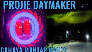 LAMPU PROJIE DAYMAKER 2 WARNA TERANG KAH??