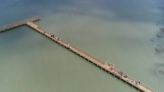 Holiday Beach Texas Pier Grand Opening Drone Video