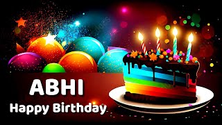 ABHI Birthday Song - Happy Birthday Abhi 2023
