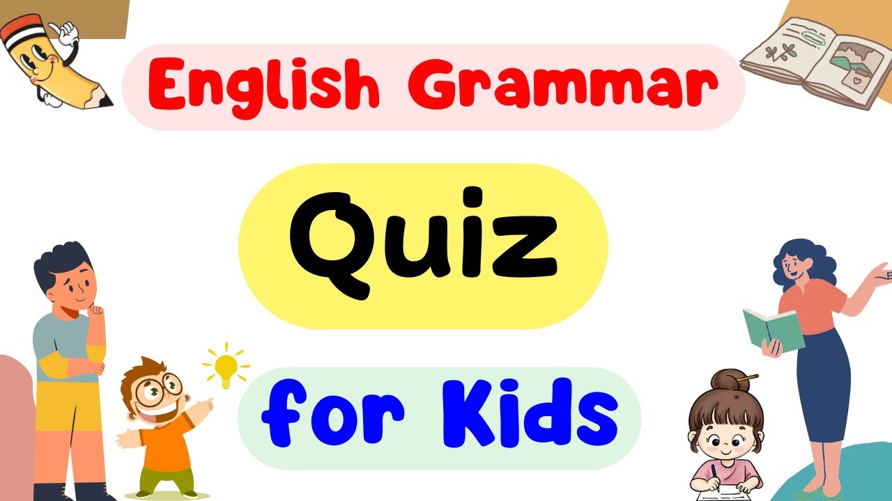 English Grammar Quiz For Kids Mixed Grammar Quiz English Gk Quiz