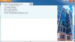 jQuery Simple Tabs