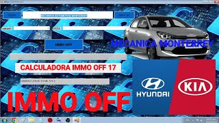 CALCULADORA IMMO OFF KIA Y HYUNDAI  17 LA MAS UTIL EN TU TALLER.