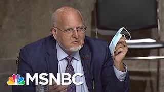 CDC Director Says Face Masks May Offer More Protection Than COVID-19 Vaccine | Craig Melvin | MSNBC