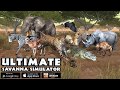 Cheetah VS Lion, Elephant, Hippo, Rhino, Giraffe, Crocodile, Ultimate Savanna Simulator