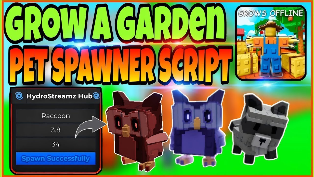 New Update Grow A Garden Script ôÿÿ å Pet Spawner Seed Spawner You