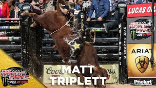WORLD FINALS: Matt Triplett Finishes Vegas With a Ride on Bezerk in Champ Round