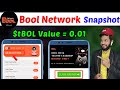 Bool Network Bull Run | Bool Network Airdrop 💵 | Bool network $tbol token claim staking| Snapshot