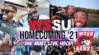 VLOG | WSSU 2021 Homecoming Tailgate + more | Livest HBCU on the Planet! | StettyCo