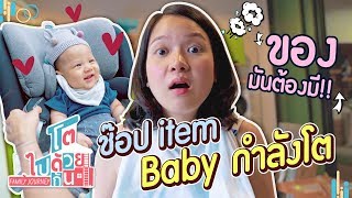 Shopping Item ของมันต้องมี!!สำหรับรับมือ Baby ที่กำลังจะโตและซนมาก! | โตไปด้วยกัน Family Journey