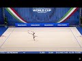 Erika Zhailauova KAZ Ribbon AA WC MILANO 2023