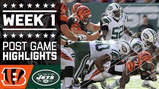 Bengals vs. Jets | NFL Week 1 Game Highlights