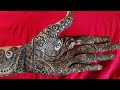 Full Hand Bridal Mehndi Designs Front  | Sumi Samrin Art |