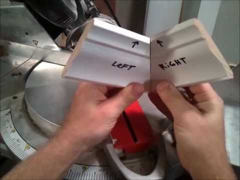 How to cut crown moulding angles flat (& adding rope lighting) How to cut crown moulding angles flat (& adding rope lighting)
