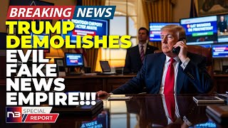 🚨BREAKING: Trump's $10B Revenge Plot Destroys Entire Media Empire As Secret CBS Harris Tapes Leak!