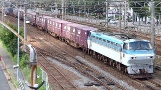 JR貨物 EF66-106 貨物列車 (1552レ EF66 100番台)JR東海道本線 金山－熱田